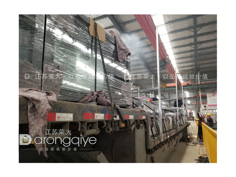 仿古候車亭發貨圖